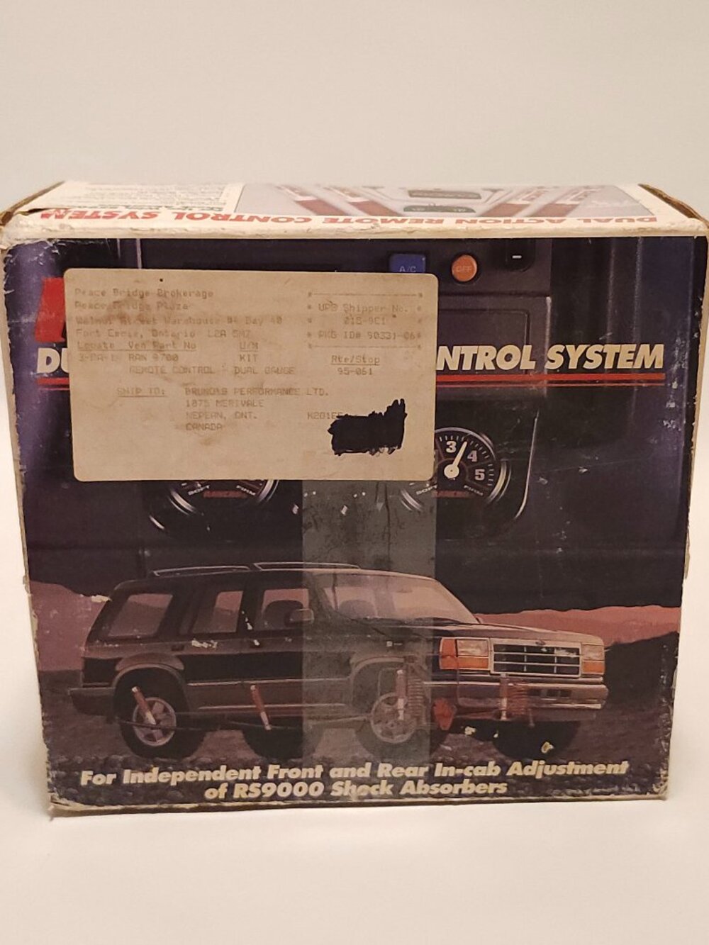 RANCHO RC9000 Dual Action Remote Control System RS9000 Shock Absorbers NOS Box